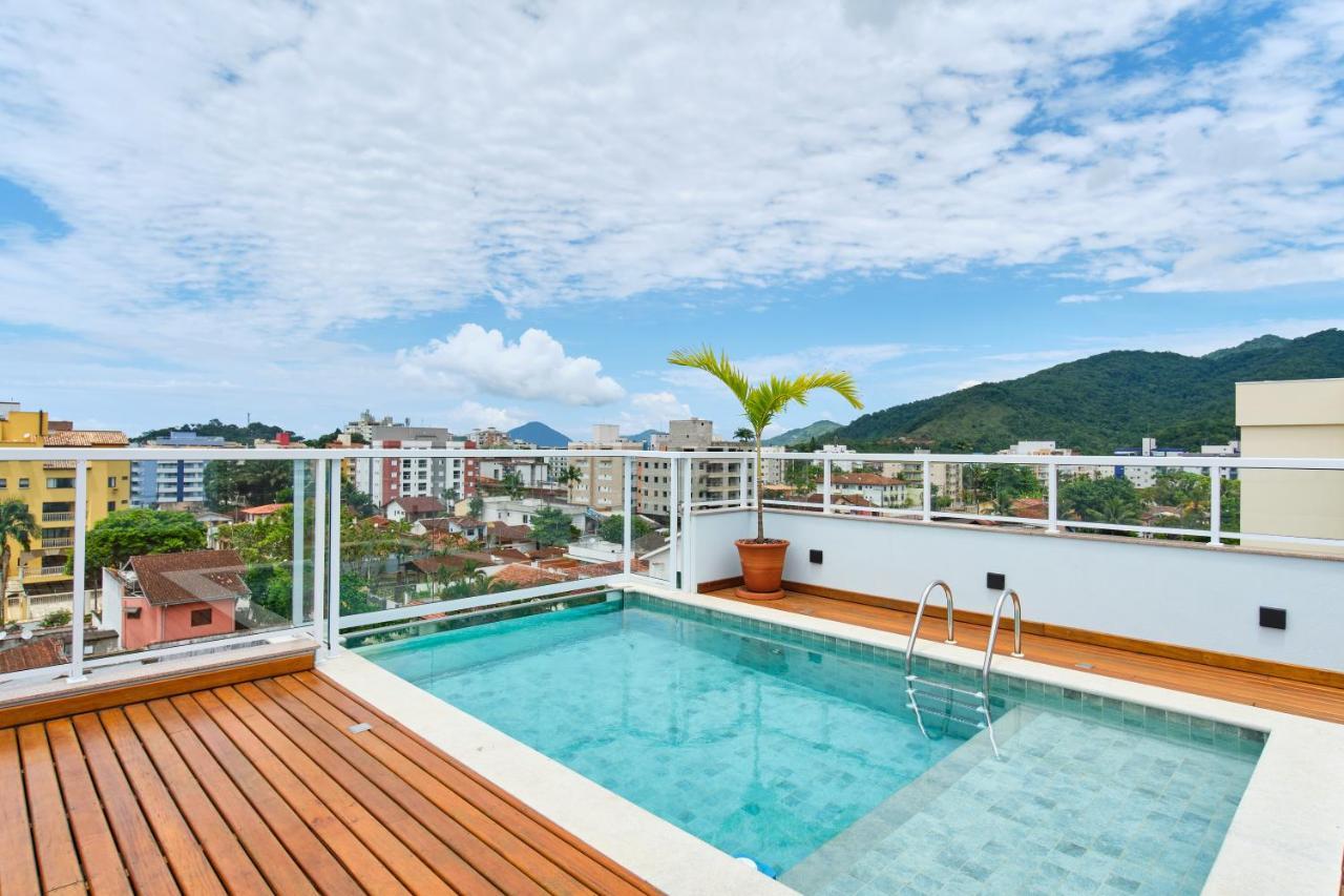 Orla Ubatuba 300 Metros - Ar Condicionado, Varanda Gourmet Exterior photo